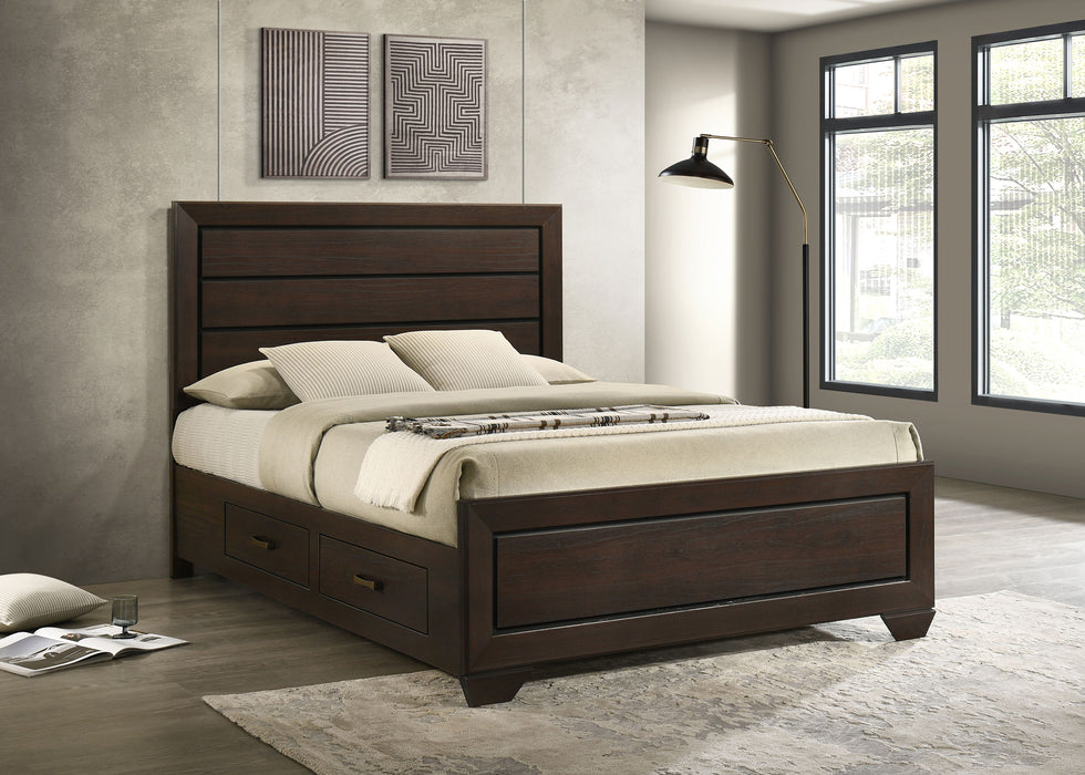 Kauffman Panel Platform Storage Bed