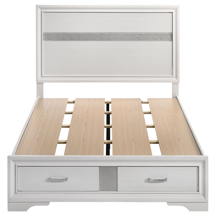 Miranda Panel Platform Storage Bed