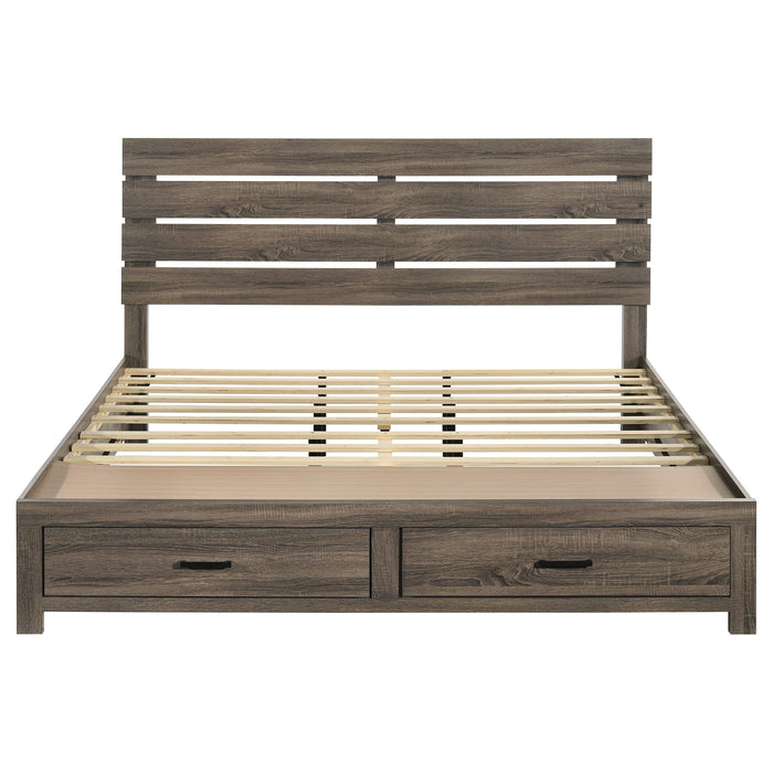 Brantford Wood Storage Panel Bed