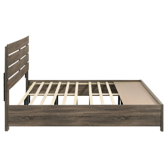 Brantford Wood Storage Panel Bed