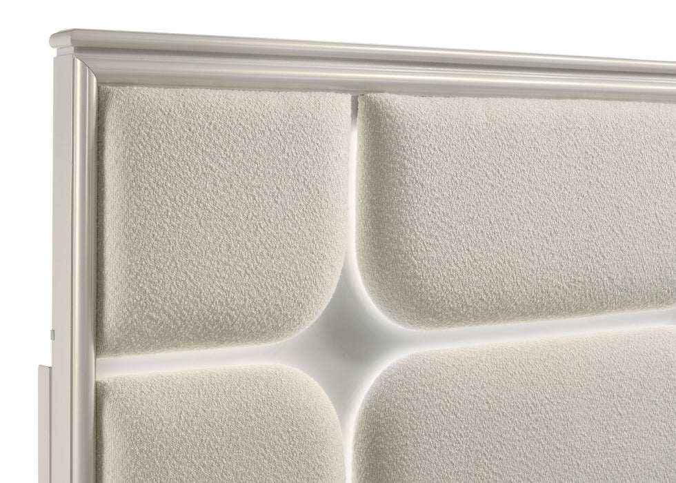 Olivia Panel Bed with LED Lighting