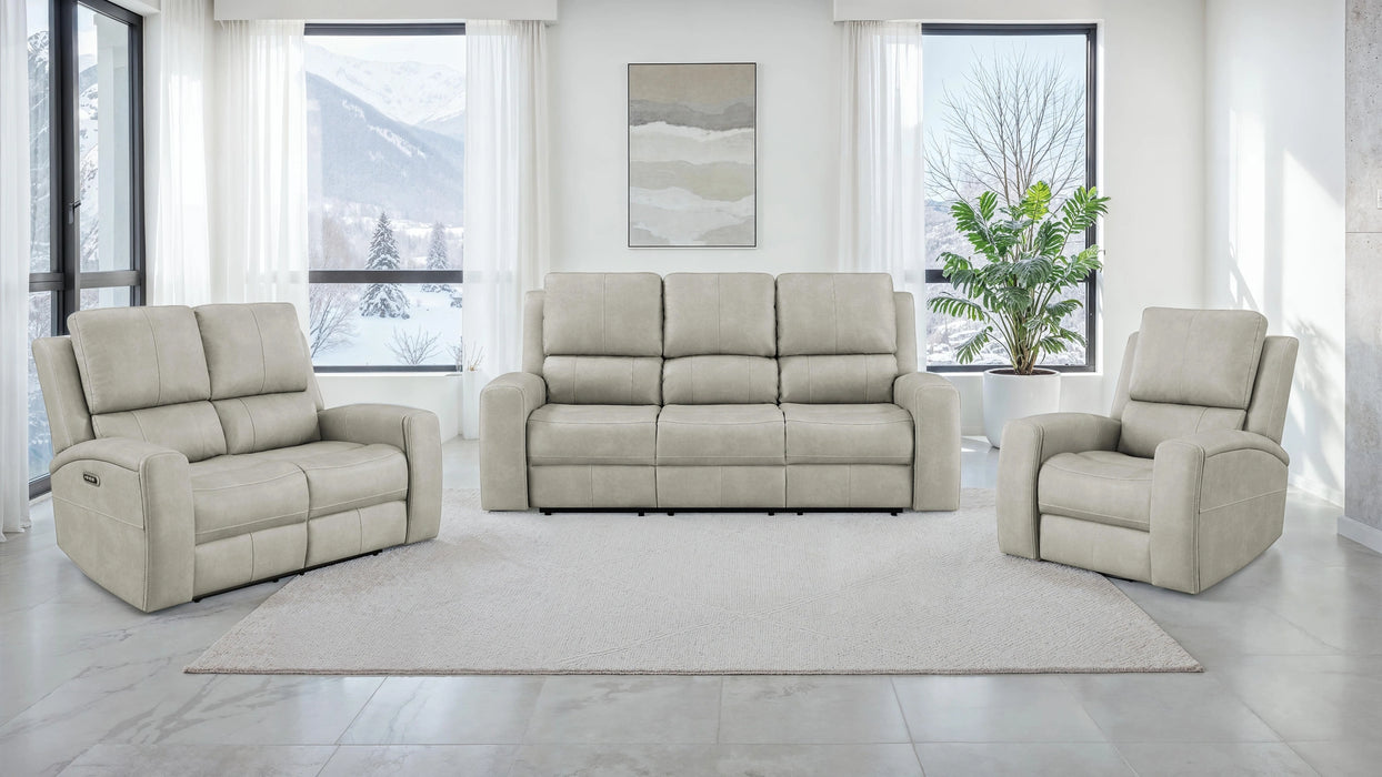 Brickston Triple Power Reclining Loveseat