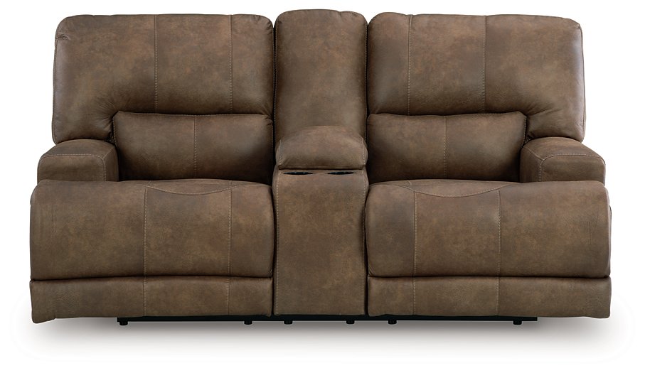 Beckley Place Power Reclining Loveseat with Console