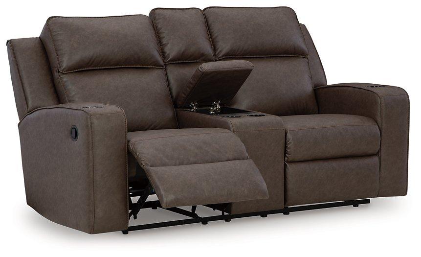 Lavenhorne Reclining Loveseat with Console