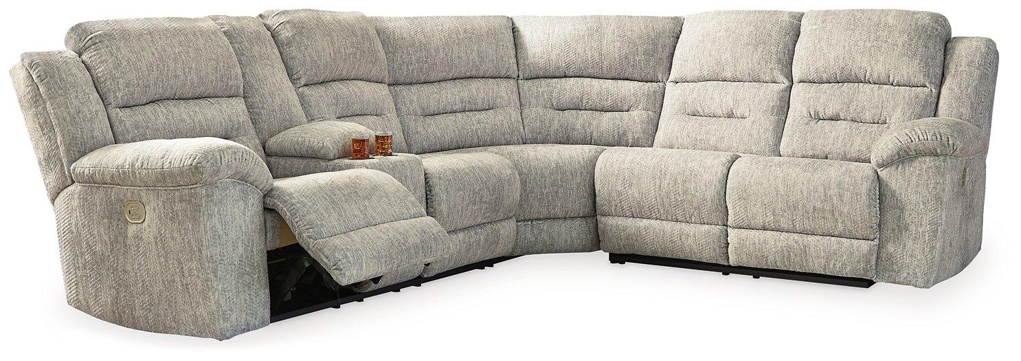 Family Den Power Reclining Sectional