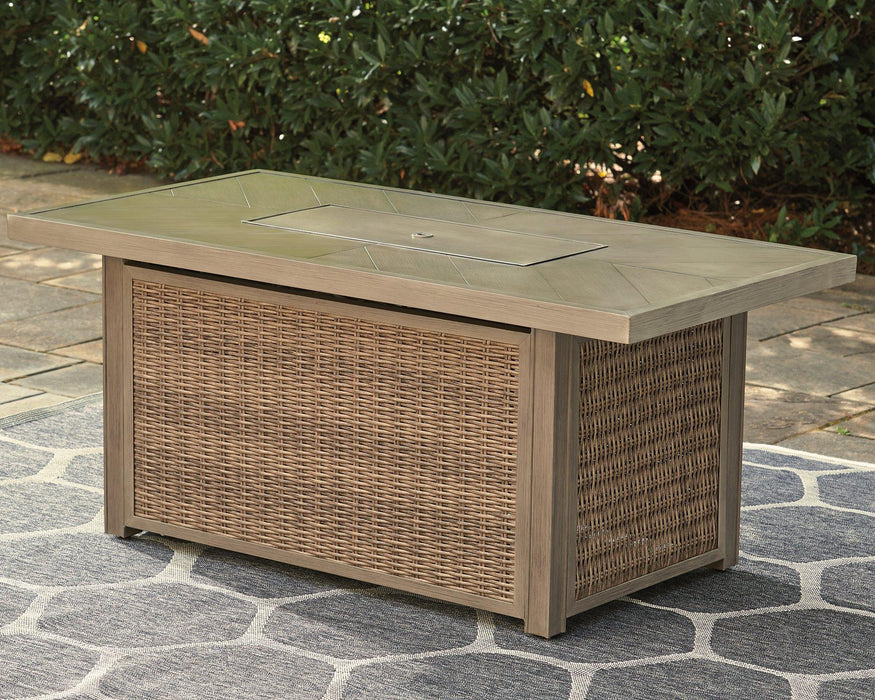 Beachcroft Outdoor Fire Pit Table