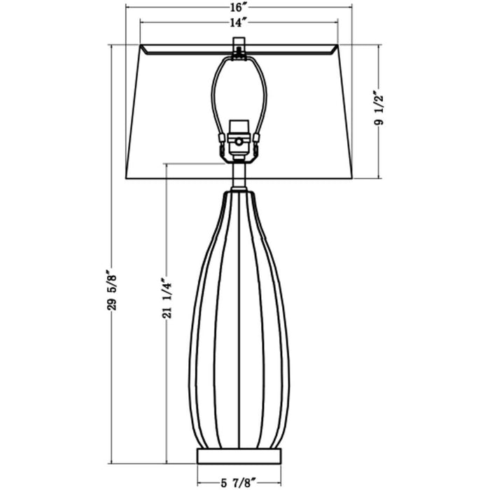 Surya Julissa Table Lamp