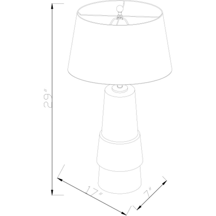 Surya Iolani Table Lamp