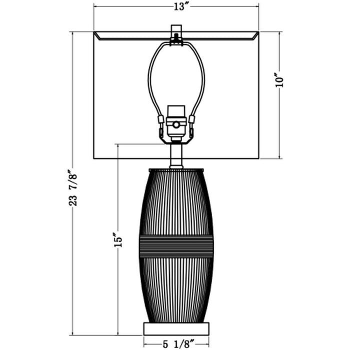 Surya Nabissa Table Lamp