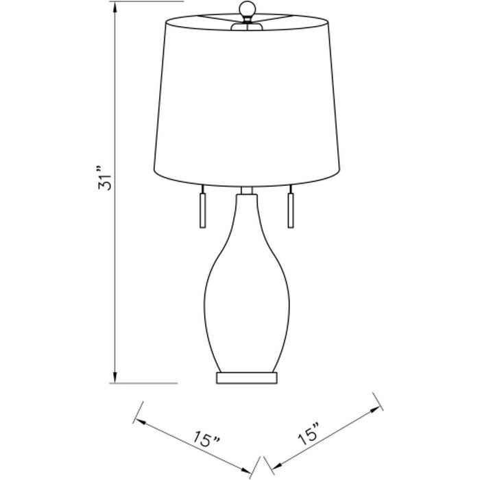 Surya Hilliard Table Lamp