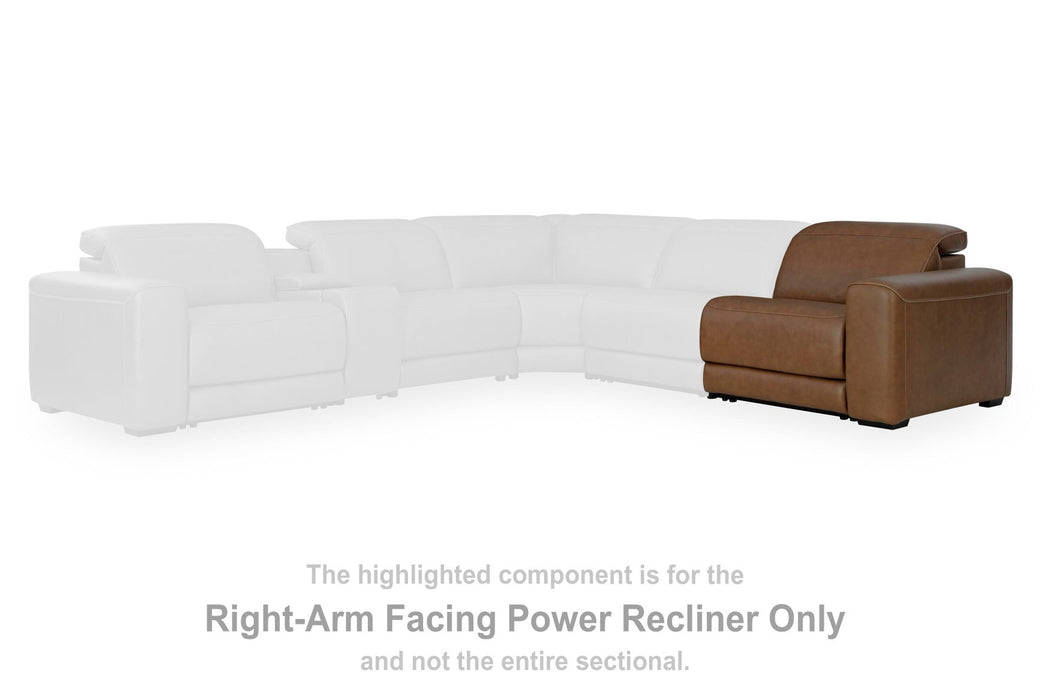 Magic Man 5-Piece Power Reclining Sectional